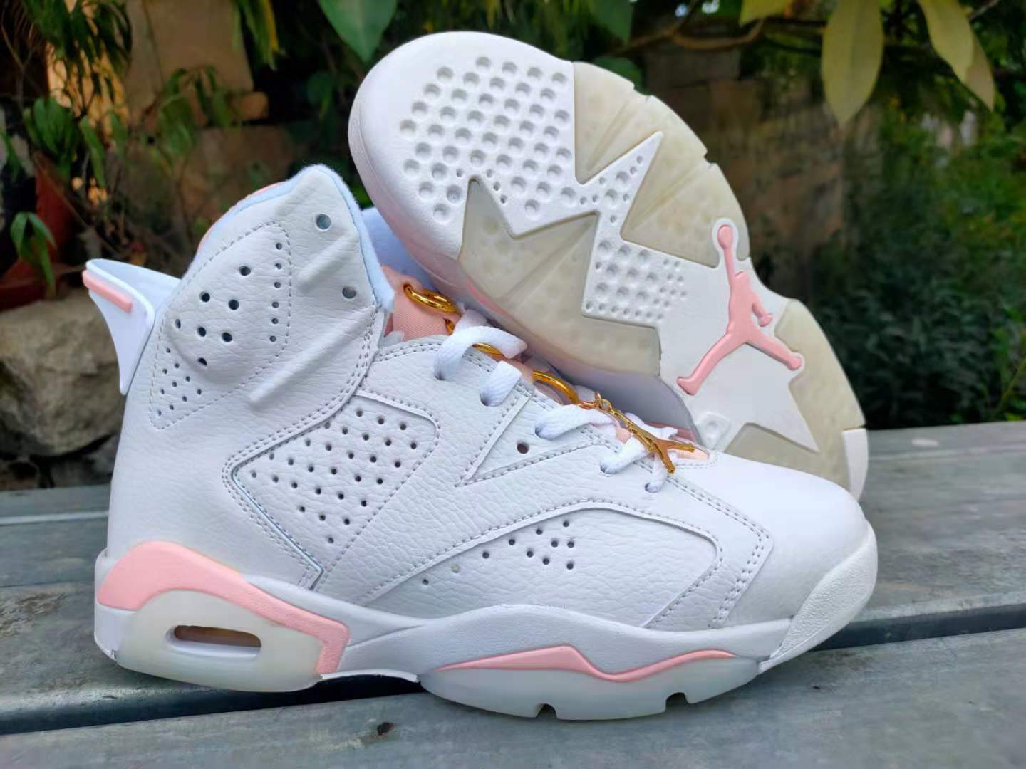 2021 Air Jordan 6 OG White Pink